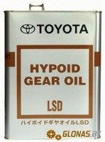 Toyota Hypoid Gear Oil 85W-90 4л - фото