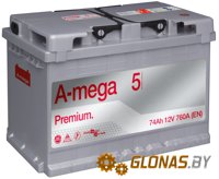 A-Mega Premium R+ (74Ah) - фото