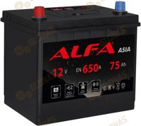 Alfa Asia 75 JL (75 А·ч) - фото