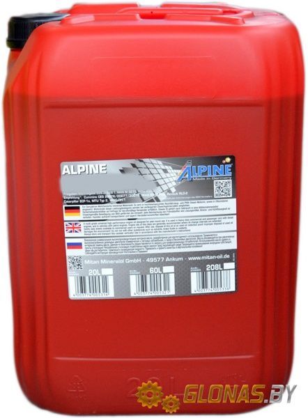 Alpine PD 5W-40 20л