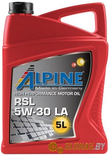 Alpine RSL 5W-30 LA 5л