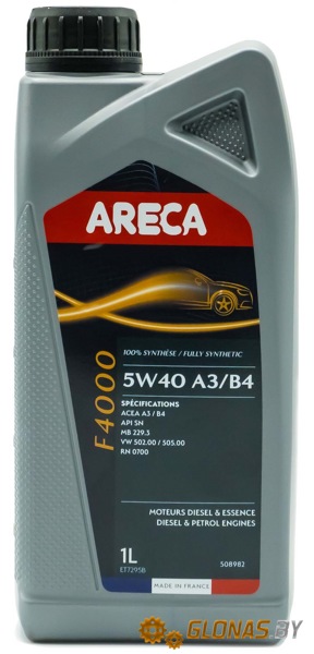 Areca F4000 5W-40 1л [11401]