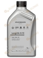 Audi Volkswagen VAG VW LongLife IV FE 0w-20 1л (EU) - фото
