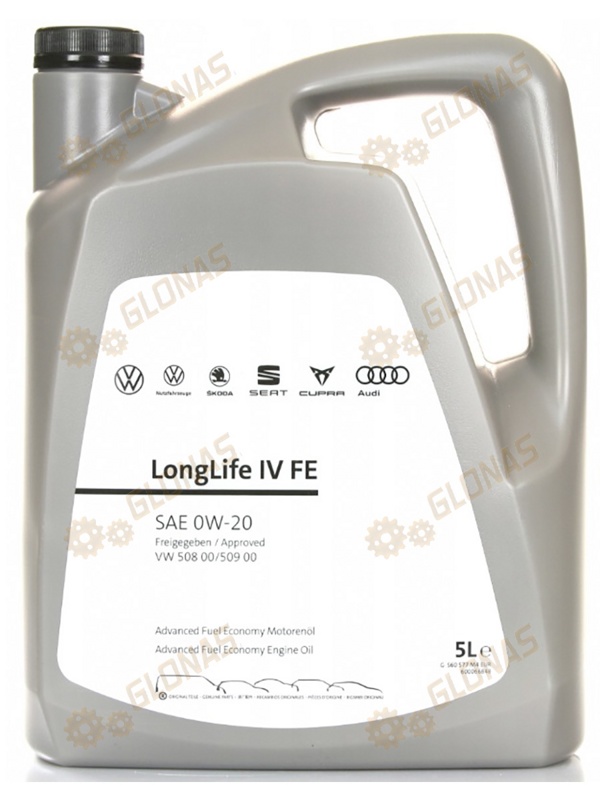 Audi Volkswagen VAG VW LongLife IV FE 0w-20 5л (EU)