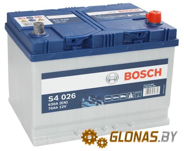 Bosch S4 Silver S4026 (70Ah)