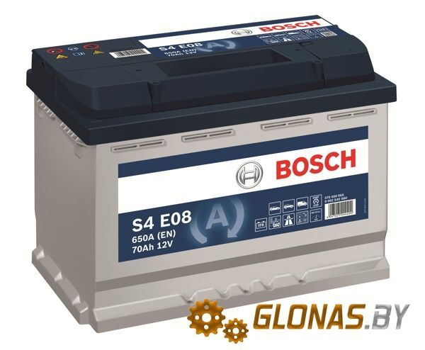 Bosch S4 E08 (70Ah) EFB