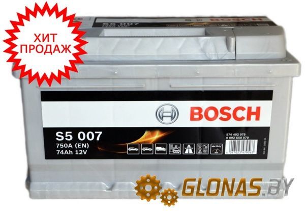 Bosch S5 Silver Plus S5007 (74Ah)