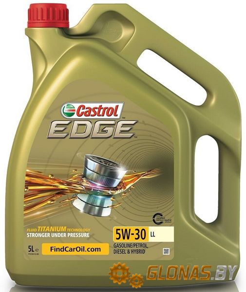 Castrol Edge Titanium FST LL 5W-30 5л