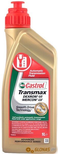 Castrol Transmax ATF DEXRON-VI MERCON LV Multivehicle 1л