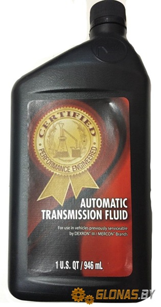 Certified Automatic Transmission Fluid 946мл