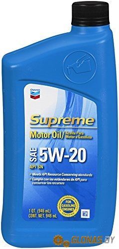 Chevron Supreme Motor Oil 5w-20 0.946л
