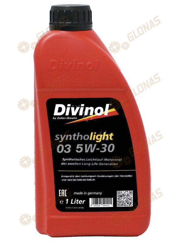 Divinol Syntholight 03 5W-30 1л