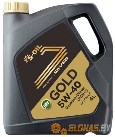 S-Oil 7 GOLD #9 C3 5W-40 4л