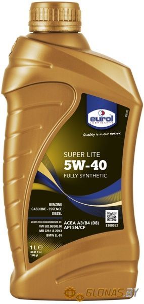 Eurol Super Lite 5W-40 1л