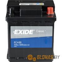 Exide Classic EC400 R+ (40Ah) - фото
