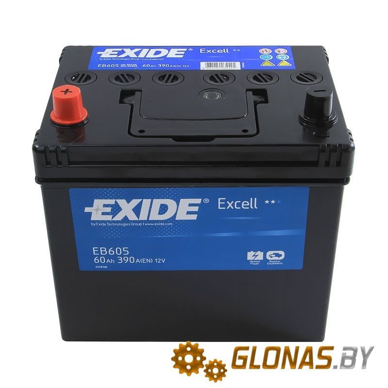 Exide Excell EB605 L+ (60Ah)