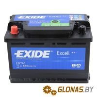 Exide Excell EB741 L+ (74Ah) - фото