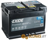 Exide Premium EA770 (77 А/ч) - фото