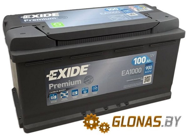 Exide Premium EA1000 (100 А/ч)
