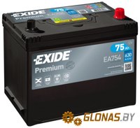 Exide Premium EA754 (75 А/ч) - фото