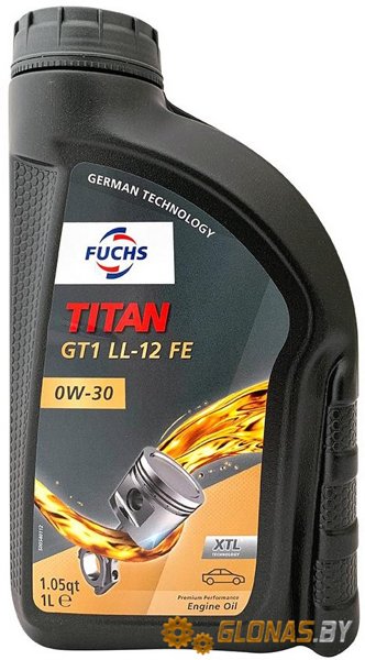 Fuchs Titan GT1 LL-12 FE 0W-30 1л