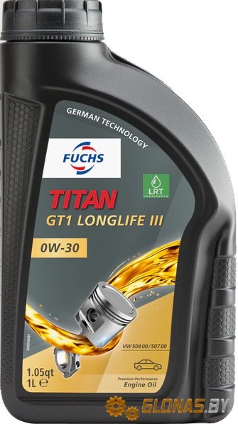 Fuchs Titan GT1 Longlife III 0W-30 1л