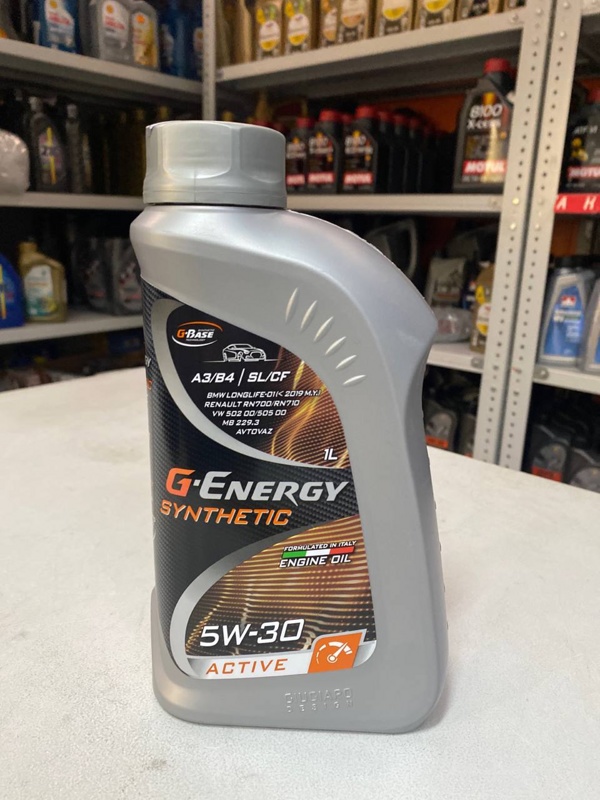 G-Energy Synthetic Active 5w-30 1л