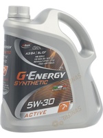 G-Energy Synthetic Active 5w-30 4л - фото
