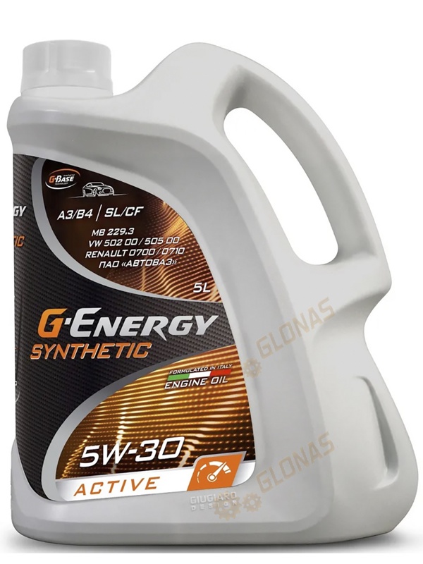 G-Energy Synthetic Active 5w-30 5л