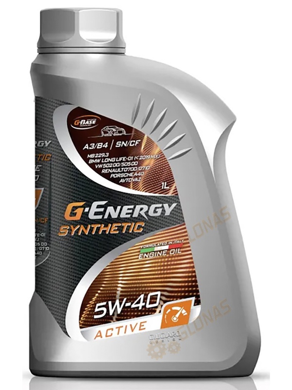 G-Energy Synthetic Active 5w-40 1л