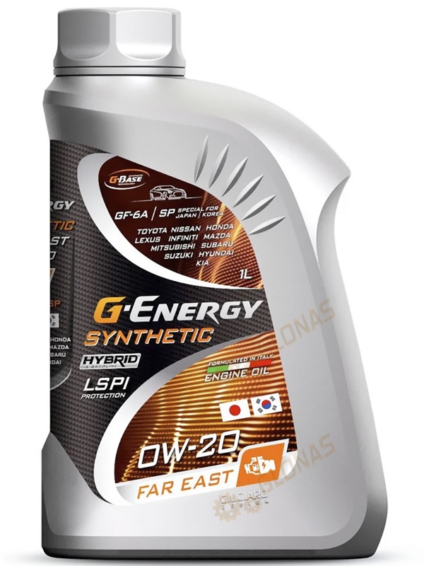 G-Energy Synthetic Far East 0w-20 1л