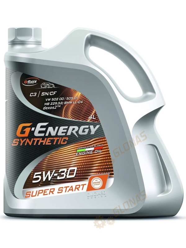 G-Energy Synthetic Super Start 5w-30 4л