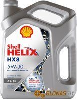 Shell Helix HX8 A5/B5 5W-30 4л - фото