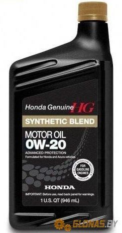 Honda Synthetic Blend 0W-20 SN 0.946л