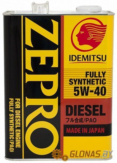 Idemitsu Zepro Diesel 5W-40 4л
