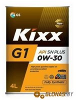 Kixx G1 SN Plus 0W-30 4л - фото
