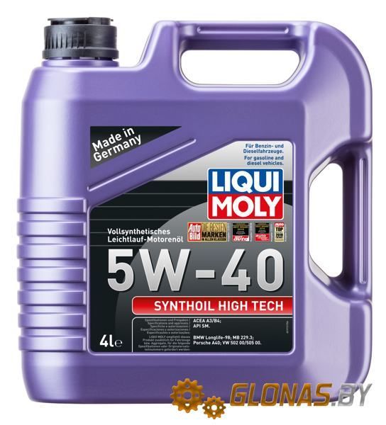 Liqui Moly Synthoil High Tech 5W-40 4л