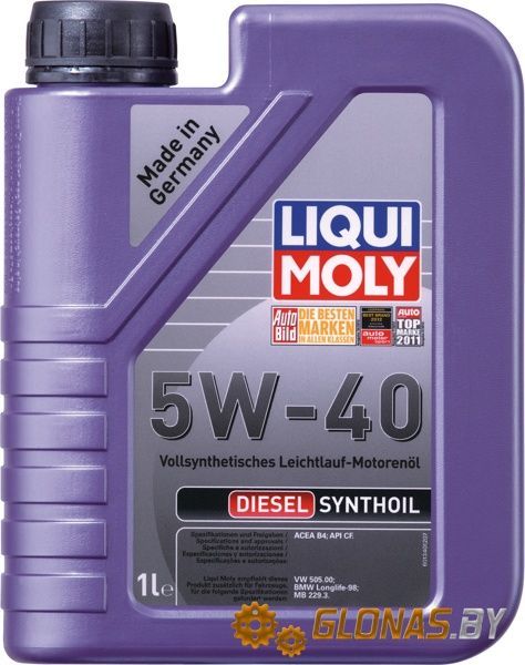 Liqui Moly Diesel Synthoil 5W-40 1л