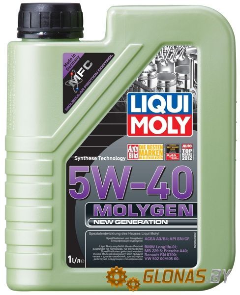 Liqui Moly Molygen New Generation 5w-40 1л