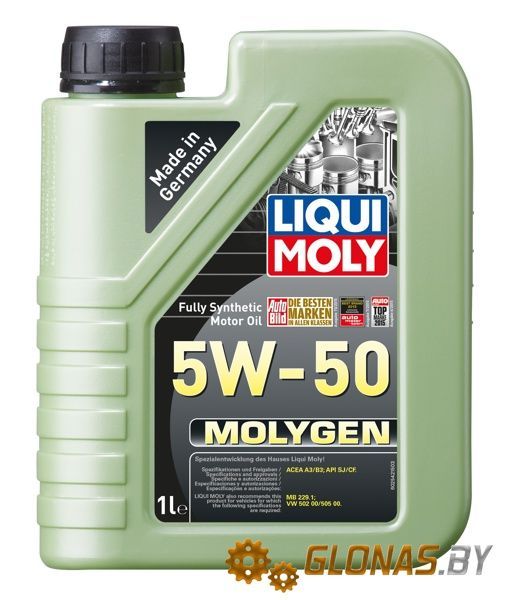 Liqui Moly Molygen 5W-50 1л