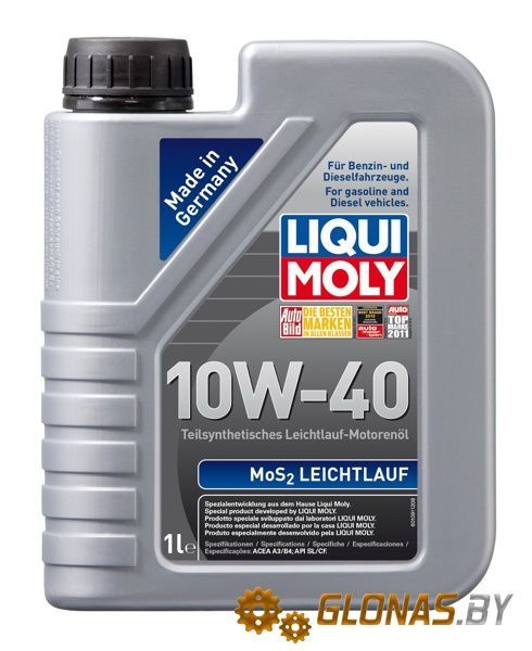 Liqui Moly МoS2 Leichtlauf 10W-40 1л