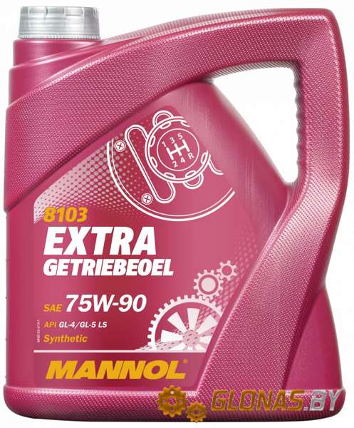 Mannol Extra Getriebeoel 75W-90 GL-4/GL-5 LS 4л