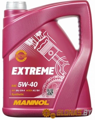Mannol Extreme 5W-40 4л