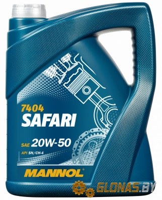 Mannol Safari 20W-50 5л