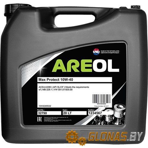Areol Max Protect 10W-40 20л