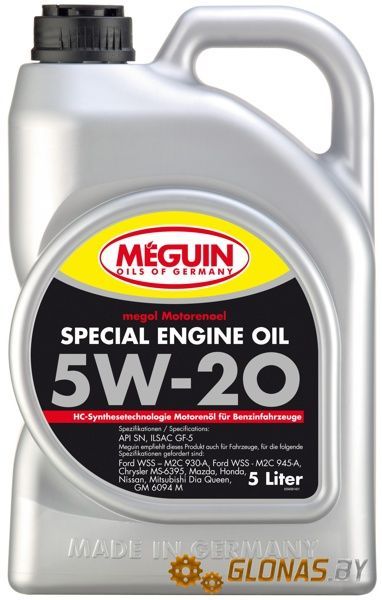 Meguin Megol Special Engine Oil 5W-20 5л