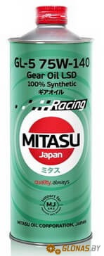 Mitasu MJ-414 RACING GEAR OIL GL-5 75W-140 LSD 100% Synthetic 1л