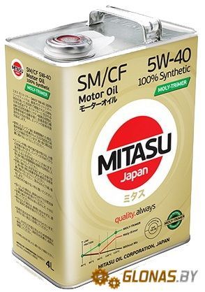 Mitasu MJ-M12 5W-40 4л