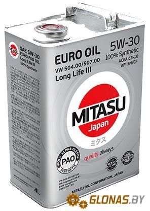 Mitasu MJ-210 5W-30 4л