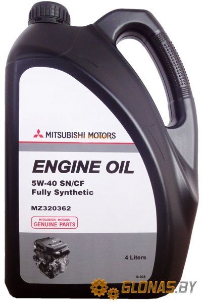 Mitsubishi Engine Oil Fully Synthetic SN/CF 5W-40 4л